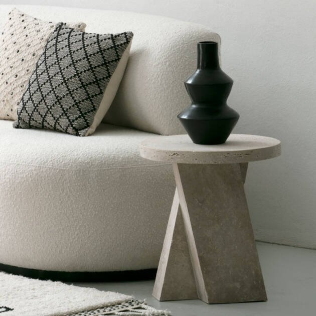 Natural Stone Side Tables